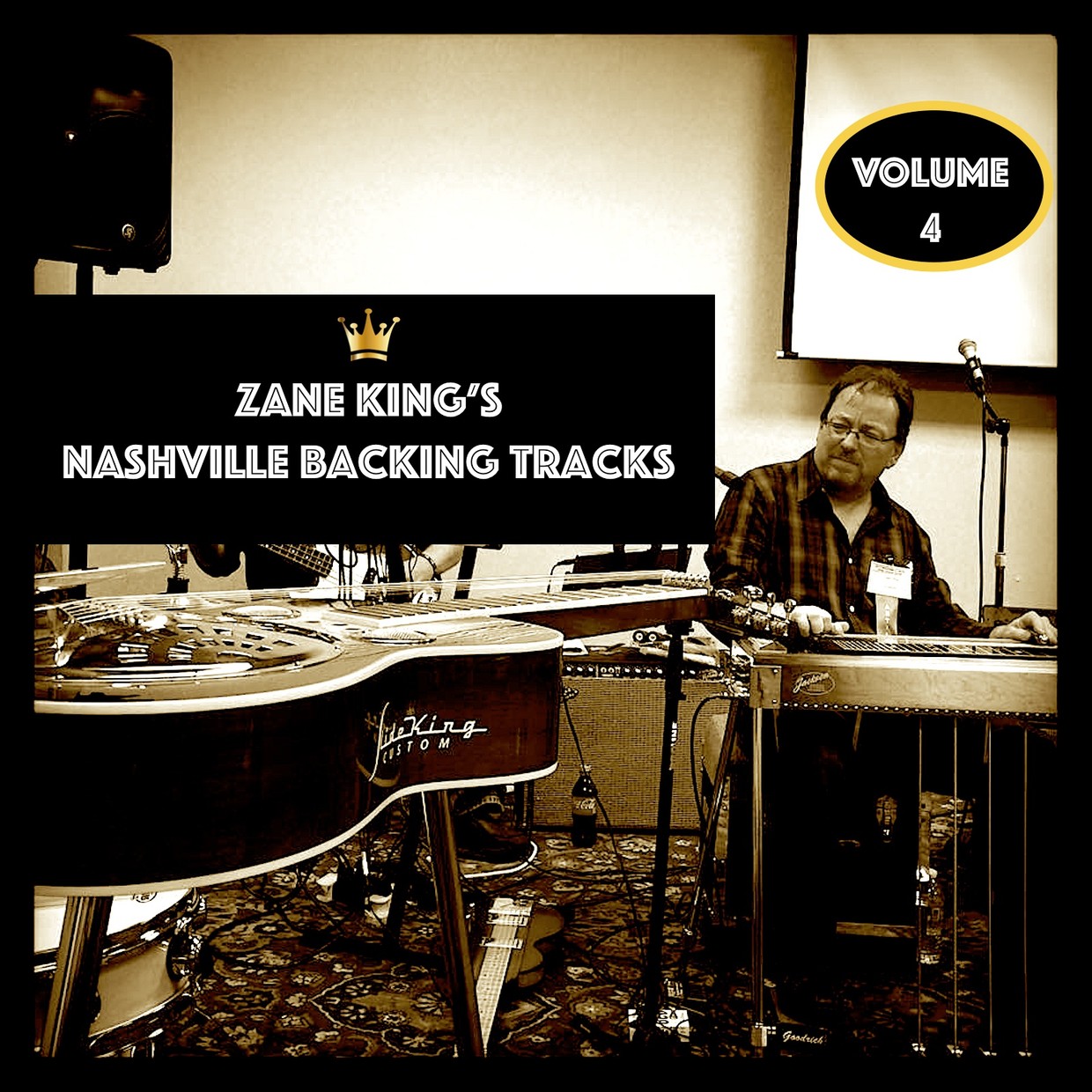 Zane King's Nashville Backing Tracks Volume Four Zane King Steel Guitar