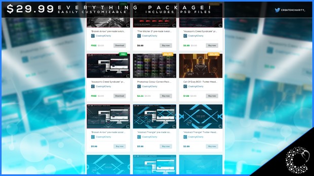 Everything package forever! - Creating4Charity