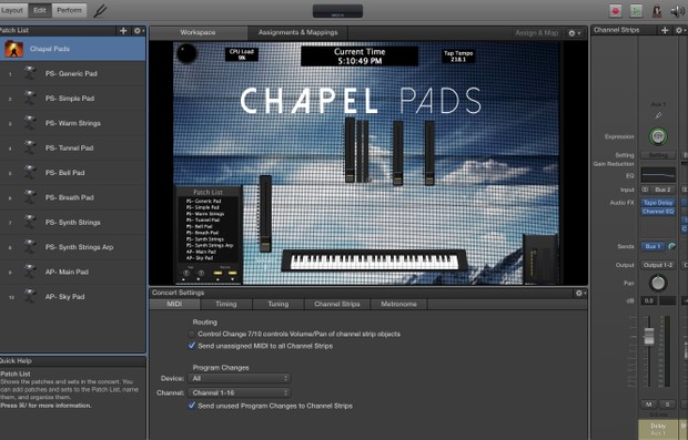 Chapel Pads
