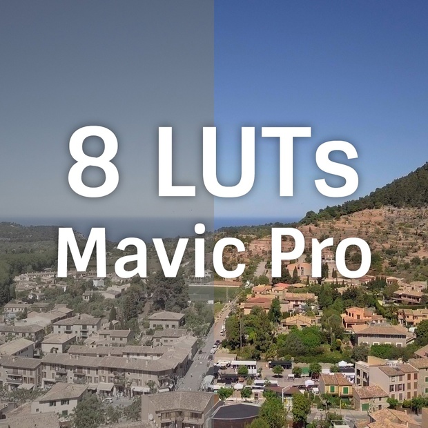 Pack 8 LUTs DJI Mavic Pro