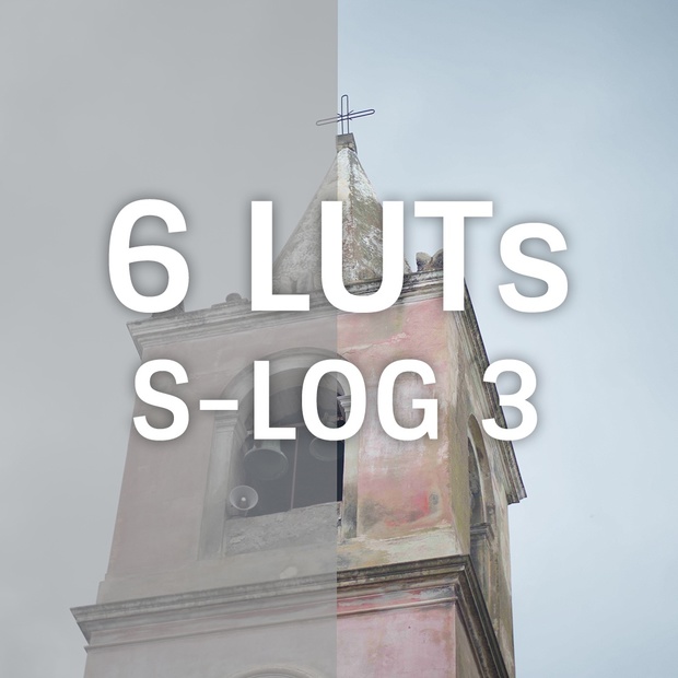 Pack 6 LUTs S-LOG 3