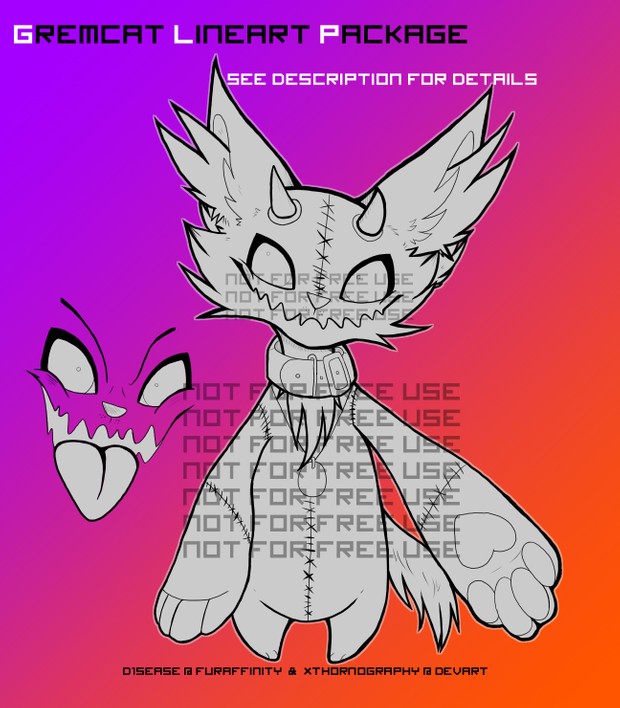 GREMCAT Lineart Package!