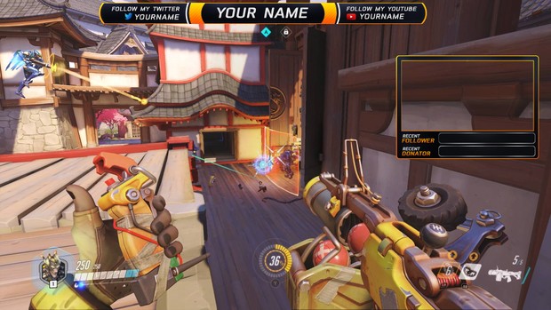 Orange Circular Twitch Revamp