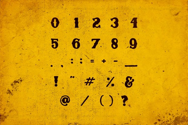 The Pirates Treasure - A handmade typeface