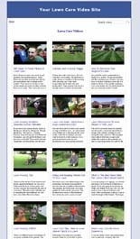 Lawn Care Video Site Builder