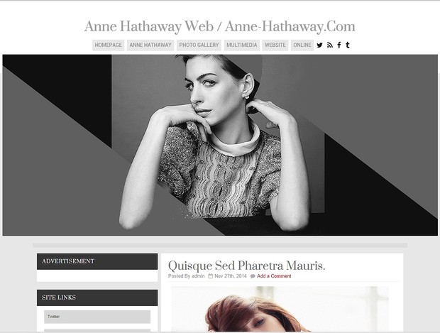 Wordpress Theme - 01
