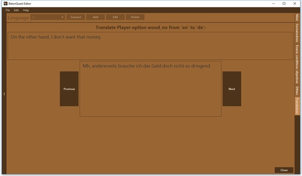 BetonQuest Editor