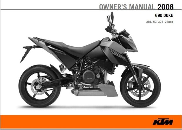 2008 KTM 690 Duke Service Repair Manual pdf download