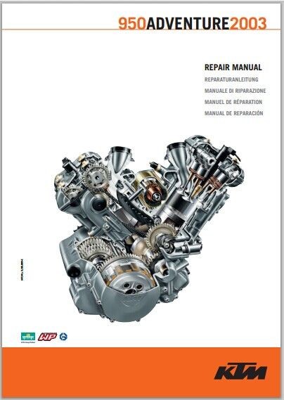 2003 KTM 950 Adventure service repair manual pdf download