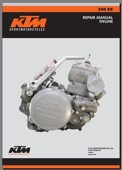 2003 KTM 250 SX Service Repair Manual pdf download