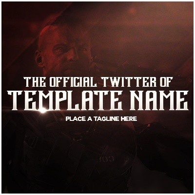 BLACK OPS 3 Youtube/Twitter Photoshop Template