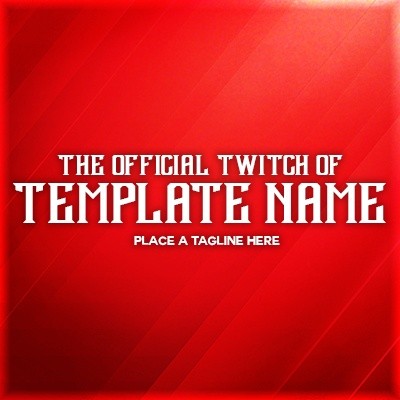 Clean Twitch Graphics Package Template v5 ( Photoshop CS6)
