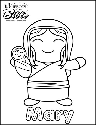 L'il Heroes of the Bible: Mary
