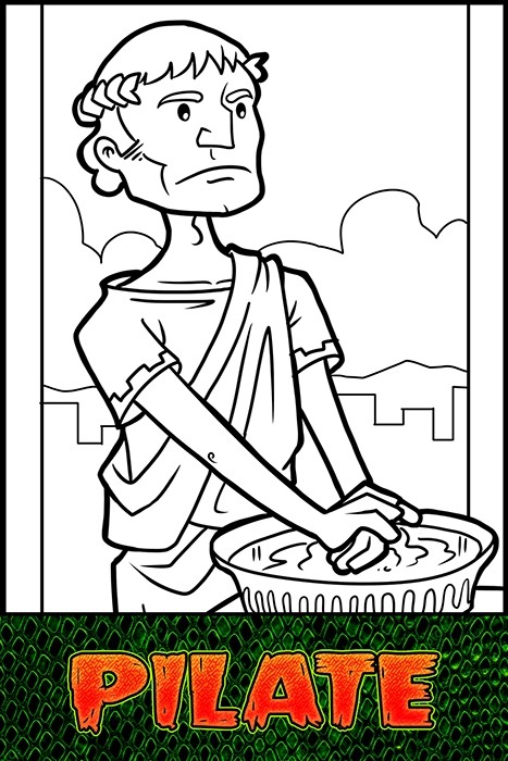 The Villains of the Bible: Pilate - BibleHeroes.Art Store