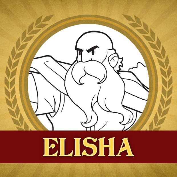 The Heroes of the Bible Coloring Pages: Elisha
