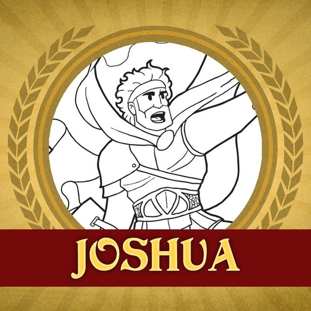 The Heroes of the Bible Coloring Pages: Joshua