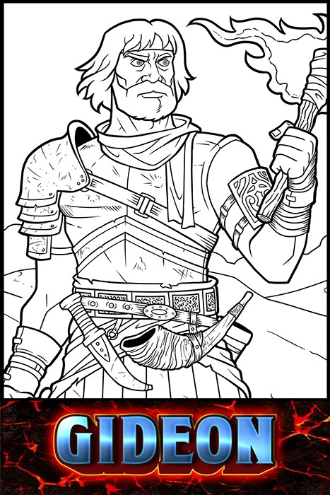 93 Bible Coloring Pages Judges  Images