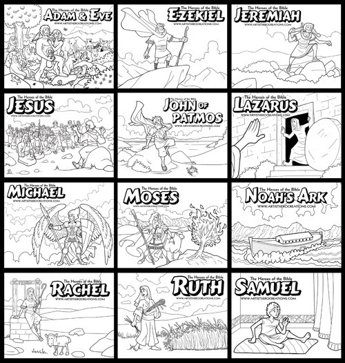 The Heroes of the Bible Bundle Pack 3