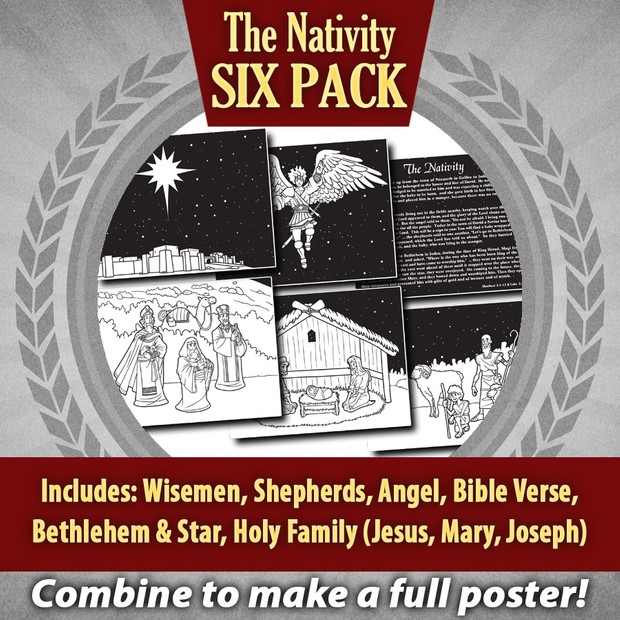 The Nativity Six Pack