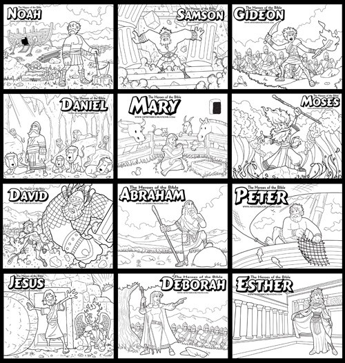 The Heroes of the Bible Bundle Pack 1
