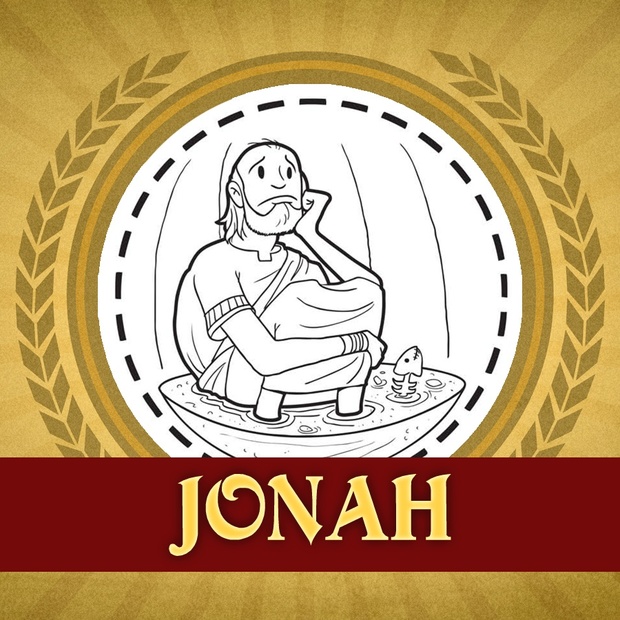 The Heroes of the Bible Coloring Pages: Jonah
