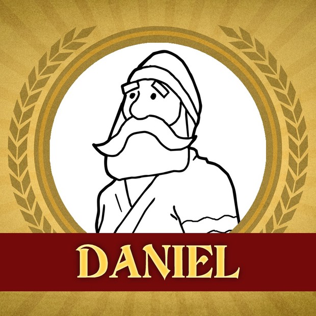 The Heroes of the Bible Coloring Pages: Daniel