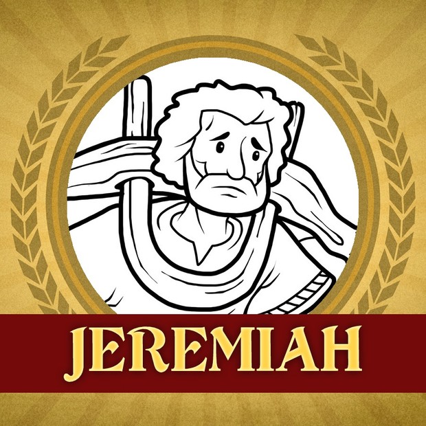 The Heroes of the Bible Coloring Pages: Jeremiah