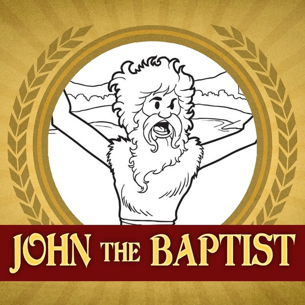 The Heroes of the Bible Coloring Pages: John the Baptist