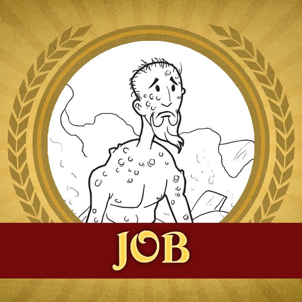 The Heroes of the Bible Coloring Pages: Job