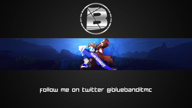 Minecraft Banner Bluebandit