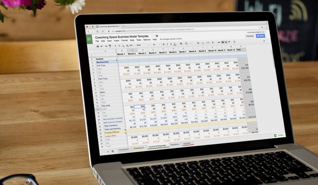 Coworking Space Business Model Template - Premium Package!