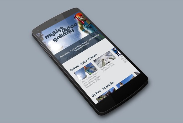 MyList Video Gallery