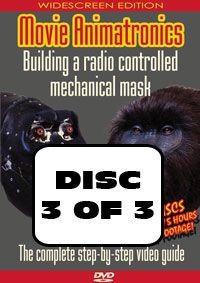 Movie Animatronics - Building a radio controlled mechanical mask - DISC 3 OF 3