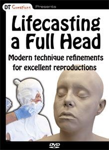 Lifecasting a Full Head - Modern technique refinements for excellent reproductions