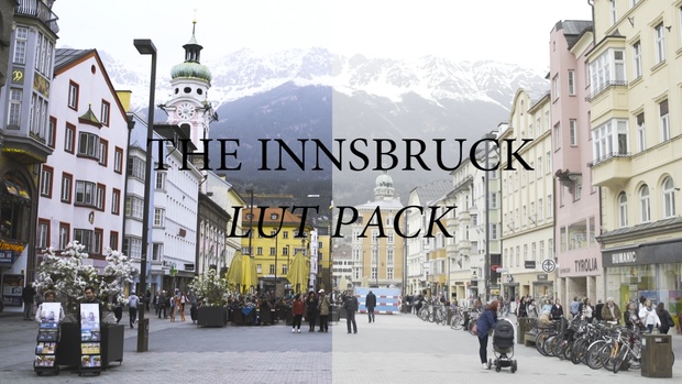 5 CINEMATIC LUTs for Sony A7s // Cine 4 // S-Gamut (INNSBRUCK)
