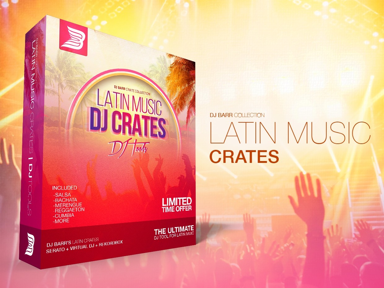 DJ Tools LATIN DJ CRATES DJ Barr Store