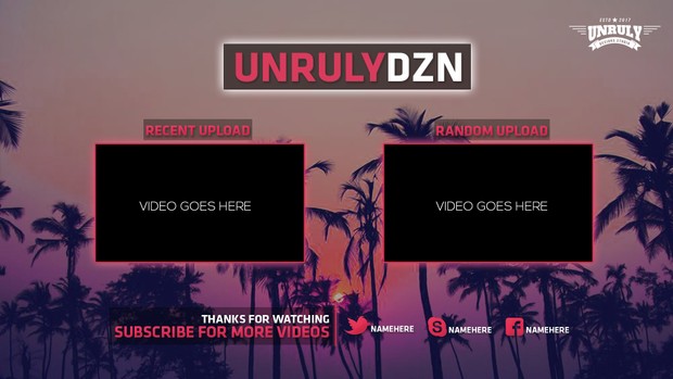 Youtube Outro Panels (Bundle Pack)
