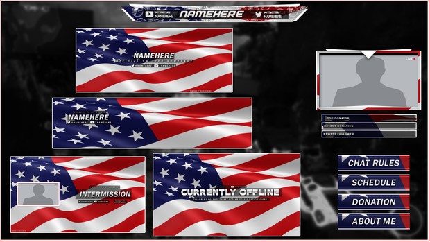 USA (Social Revamp Pack)