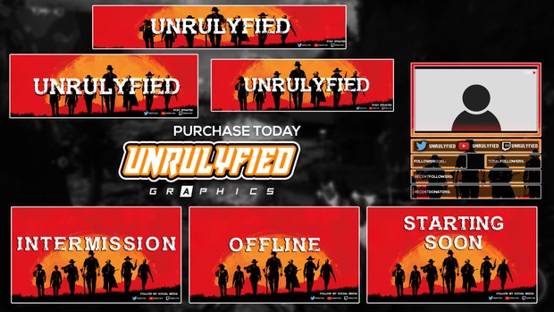 Red Dead (Social Revamp Pack)