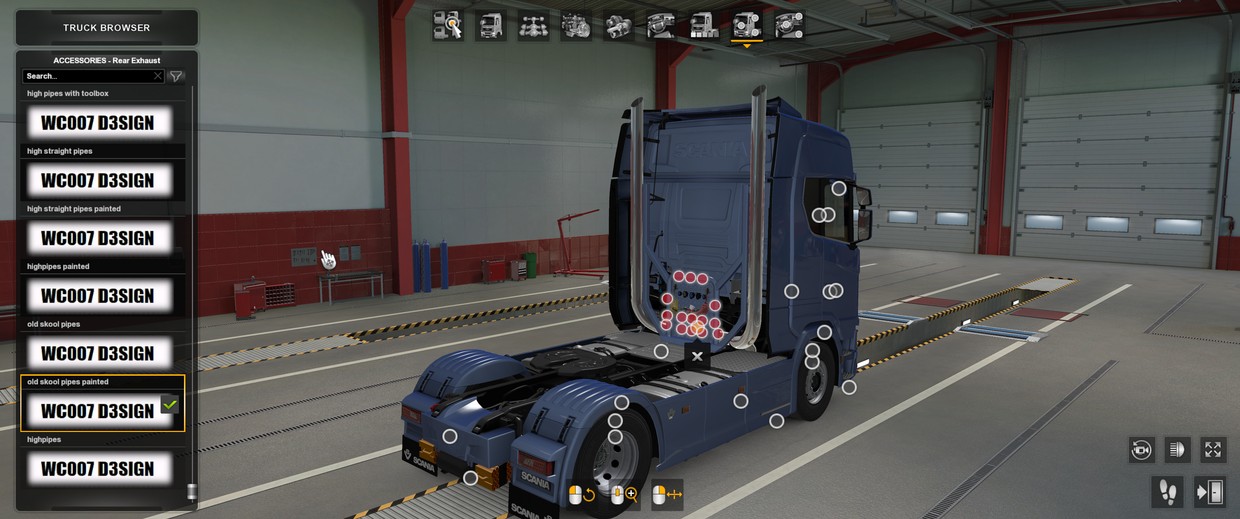 [Tuning pack] Scania Nextgen Oldskool pipes - Euro truck simulaor 2 ...