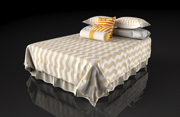 5 x Beautifully designed & modelled 3d beds