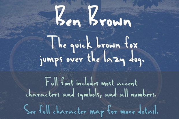 Ben Brown Font - General Commercial License