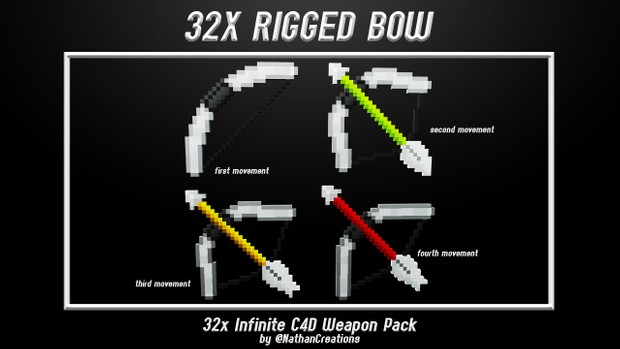 32x Infinite C4D Weapon Pack :: by NathanCreations