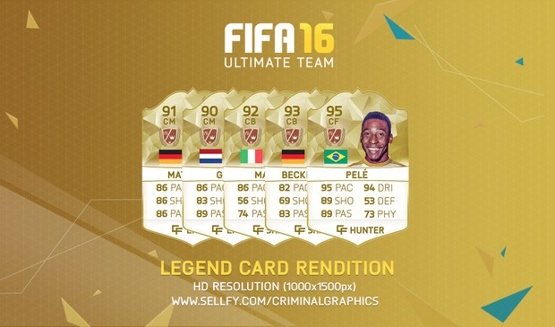 LEGEND CARD RENDITION