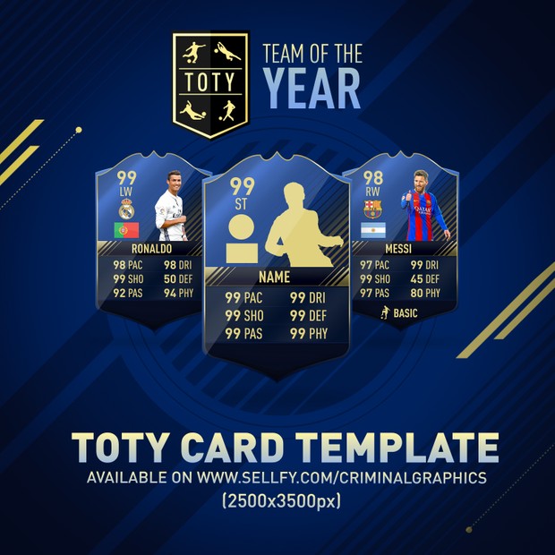 TEAM OF THE YEAR CARD TEMPLATE (HD)