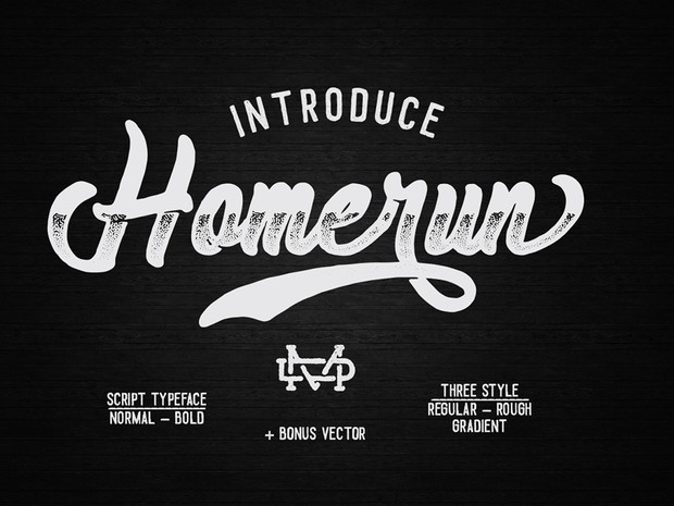 Homerun Typeface - 30%OFF