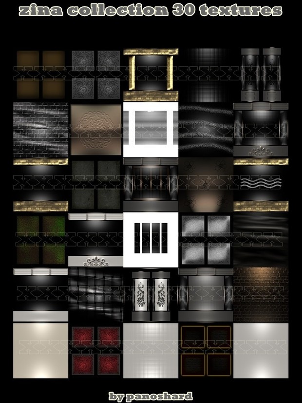 THREE TEXTURES ROOM PACK OFFER ( ZINA COLLECTION - JENIFER RED - MAGIC PURPLE )