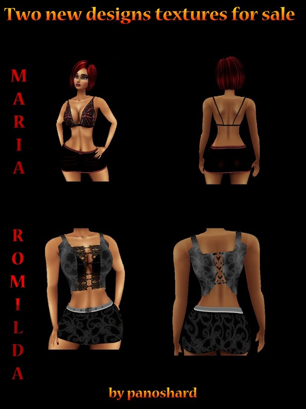 Offer 2 Files WITH RESELL RIGHTS 15$ MARIA & ROMILDA