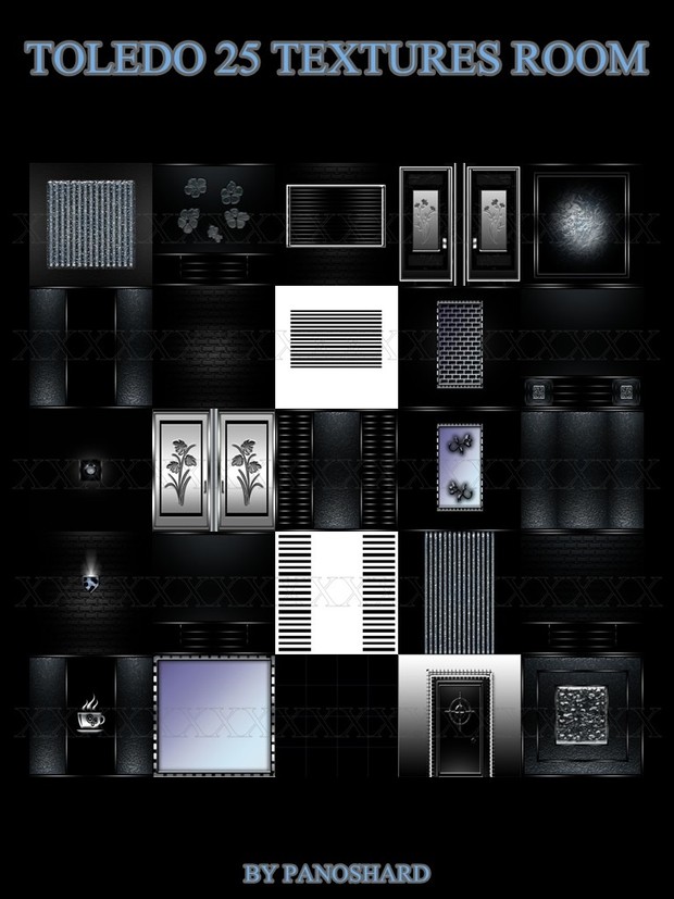 TOLEDO 25 TEXTURES IMVU ROOM