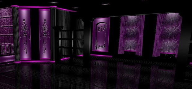 Halloween purple 2016 35 textures imvu room